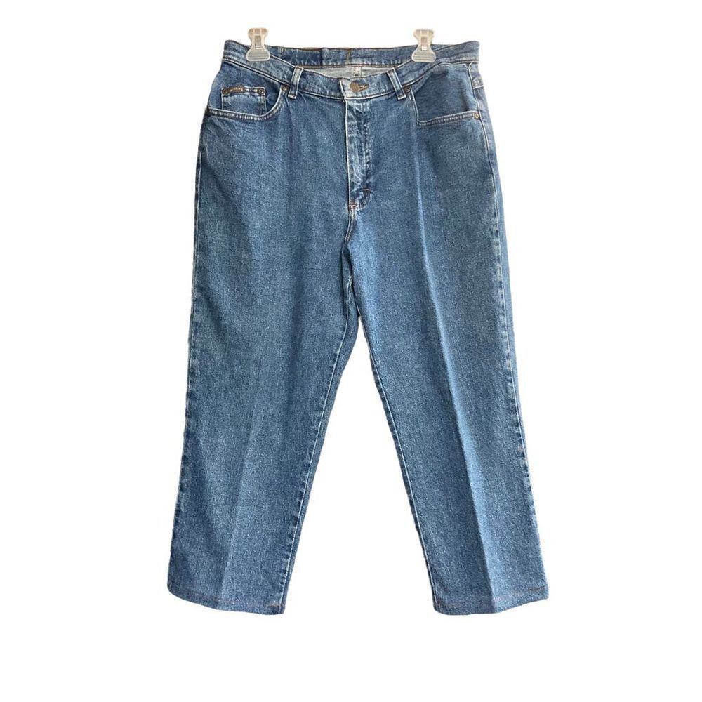 LEE RIDERS Women’s‎ Denim Jeans Blue Size 14P Inseam 23 3/4